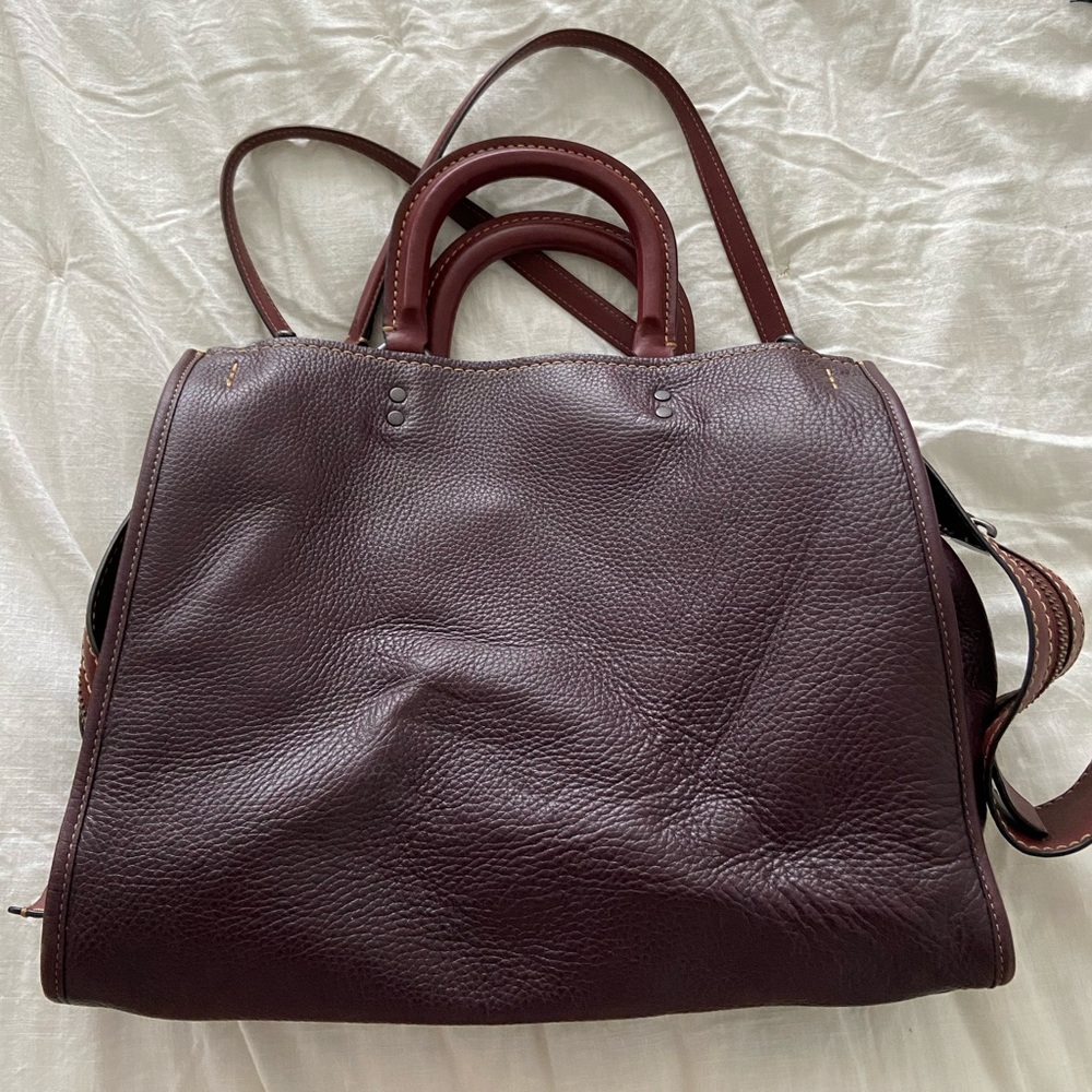 NWT - Coach Rogue 36 Oxblood Bag